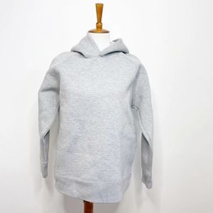 M.C. Overalls Gray Bonded Jersey Hoodie Sweatshirt